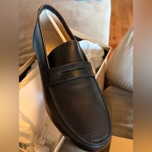 Jamie Haller Black Penny Loafers